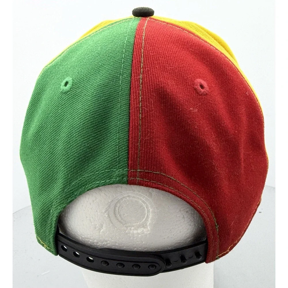 Rare New Era 9Fifty Malcolm X Snapback Hat Colorblock Logo